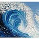 Oil painting on canvas "Wave". Pictures. Sokolova Julia, handmade jewelry. Online shopping on My Livemaster.  Фото №2