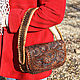 Leather women's handbag 'chest', Classic Bag, Krasnodar,  Фото №1