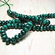 Order Natural malachite beads, African. Zaire, faceted Rondel. Elena (luxury-fittings). Livemaster. . Beads1 Фото №3