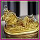 Beautiful statuette for the interior 'Hunter with a boar' z1010, Figurines, Chrysostom,  Фото №1