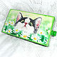 Pencil case-box Game in the daisies, Canisters, Novosibirsk,  Фото №1