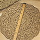 Round rug from the jute 'cookie monster''. Carpets. Ekostil. My Livemaster. Фото №6