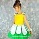 costume Daisy. Carnival costumes for children. Little Princess. Online shopping on My Livemaster.  Фото №2