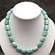 Amazonite natural store of natural stones, Necklace, Moscow,  Фото №1