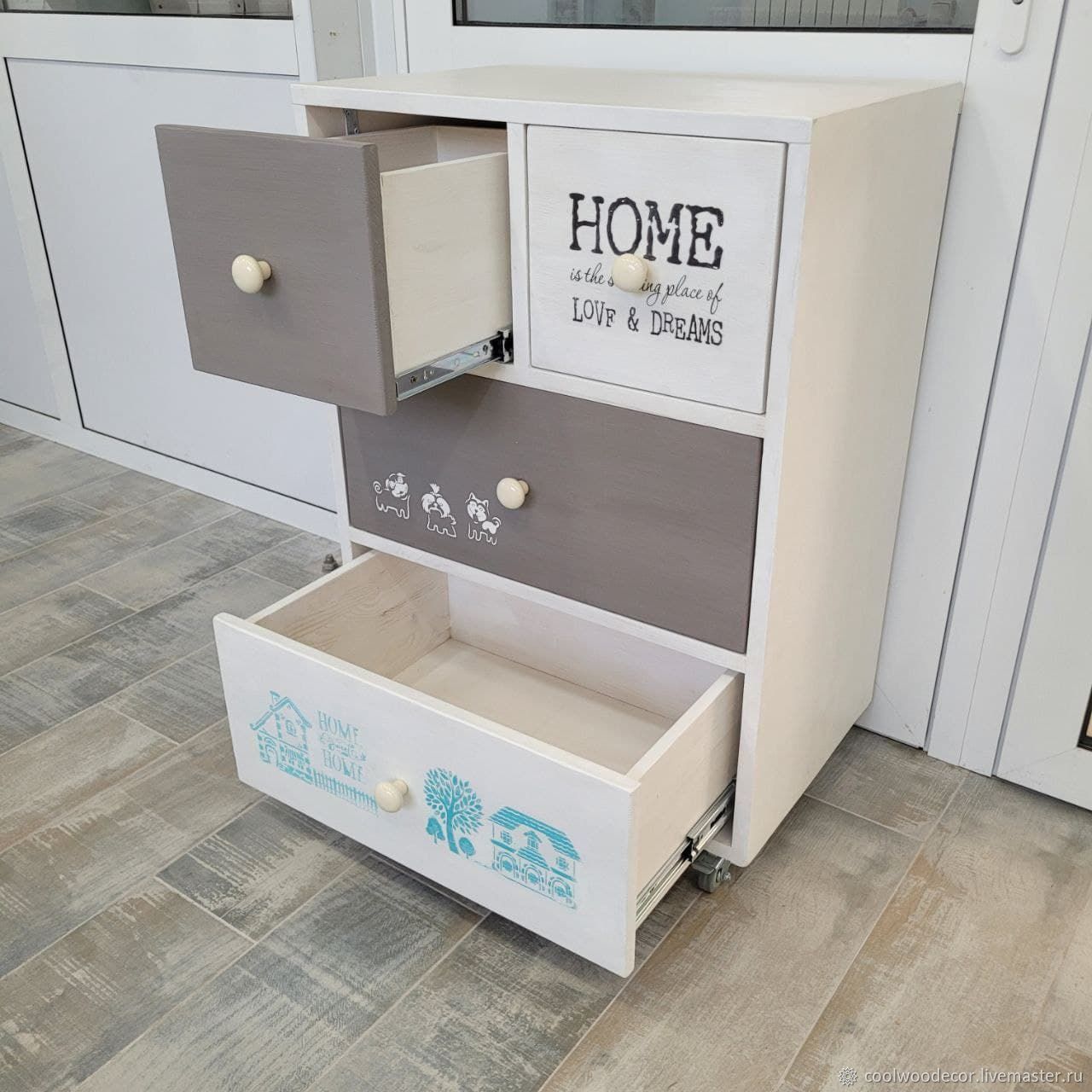 Комод для детской комнаты, детской для новорожденного из дерева Home ...