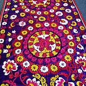 Для дома и интерьера handmade. Livemaster - original item Uzbek vintage suzani. blanket. Panels. SZT023. Handmade.