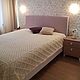 Knitted set for the bedroom: a large plaid, a small plaid and pillows. Blankets. komarovanata. Online shopping on My Livemaster.  Фото №2