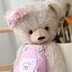 Мишка тедди из мохера ручной работы teddy bear. Мишки Тедди. LuckyBearsShop. Ярмарка Мастеров.  Фото №6