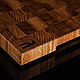 Заказать Разделочная доска торцевая 30х40. Axiomwood. Ярмарка Мастеров. . Разделочные доски Фото №3
