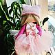 Doll for bags key chain. Dolls. Interior textile dolls for gift (aleksandra-chebotova). Online shopping on My Livemaster.  Фото №2