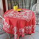 Bright vintage tablecloth Germany, Vintage textiles, Bari,  Фото №1