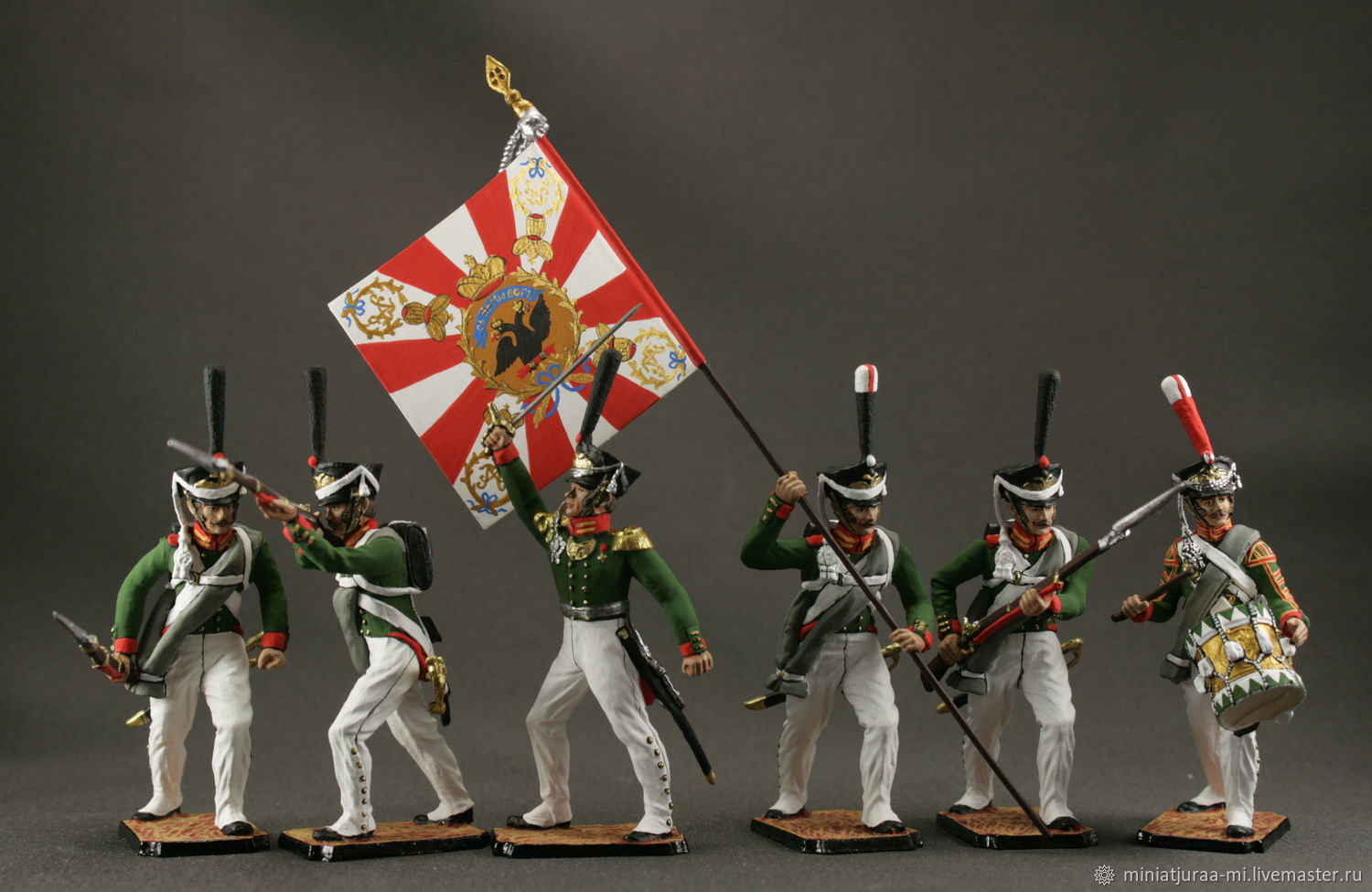 Set of Tin soldiers 54 mm 