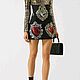 Юбка из парчи с "Коронованным сердцем" в стиле DG. Юбки. Dress2Impress (elenarhamore). Интернет-магазин Ярмарка Мастеров.  Фото №2
