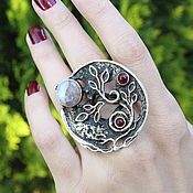 Украшения handmade. Livemaster - original item Ethnic Avant-garde series ring made of 925 HB0074 silver. Handmade.