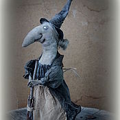Куклы и игрушки handmade. Livemaster - original item The Witch Mrs. Joanna Bock. Handmade.
