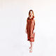dresses: Felt dress ' Caramel'. Dresses. Katherine Markina (markinaek). Online shopping on My Livemaster.  Фото №2