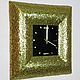Заказать Часы настенные  VIZANTIS "GOLDEN SQUARE". VIP CLOCK. Ярмарка Мастеров. . Часы классические Фото №3