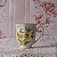 Mug with painted 'Narcissus'. Mugs and cups. painting and decoupage from Marina (sovaj). My Livemaster. Фото №4