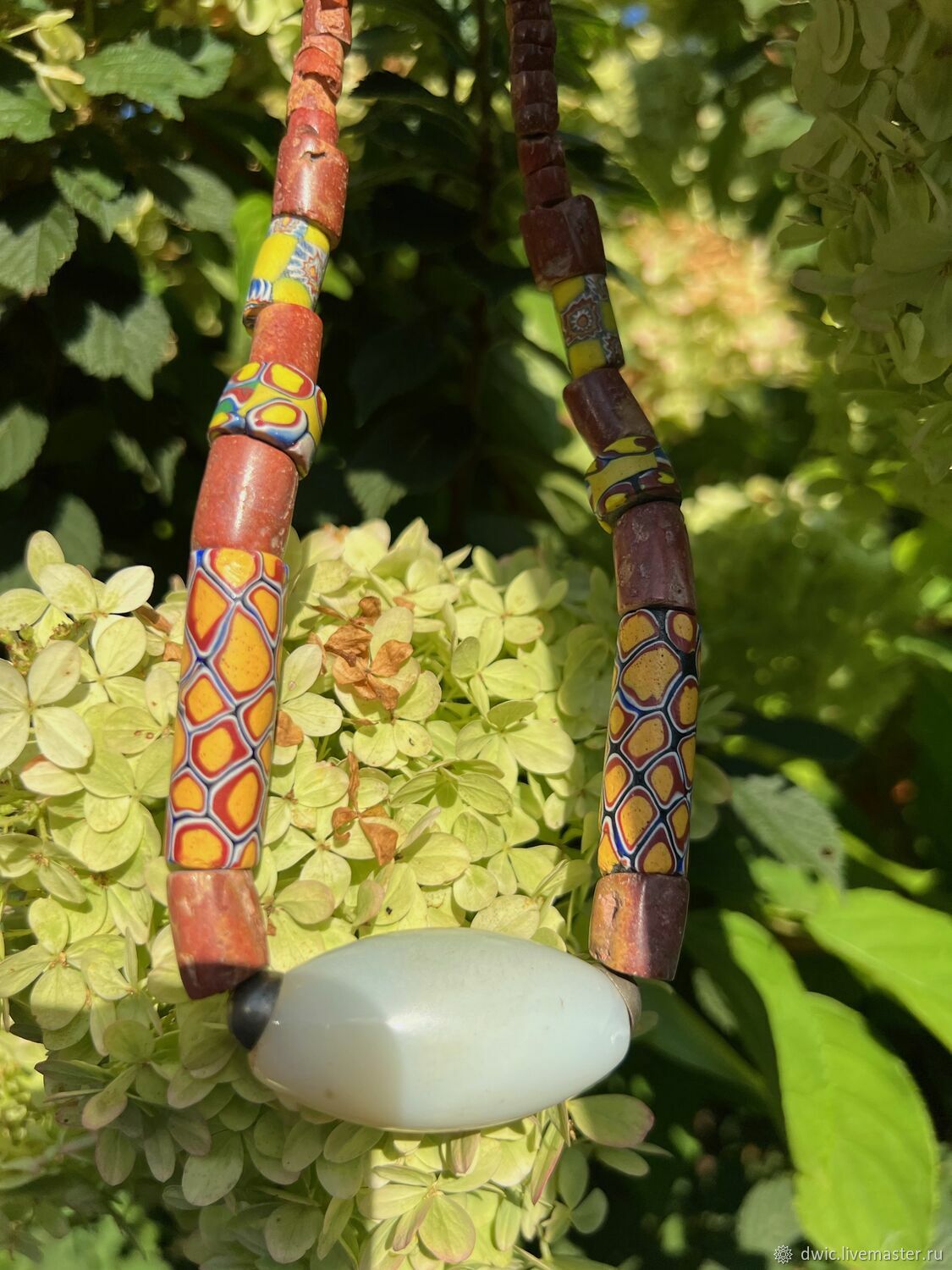 Винтаж: Бусы "Сокровище питона", мурано, Италия купить в интернет ...