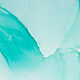 Набор из трех абстрактных трендовых картин голубого и зеленого цвета. Картины. Интерьерные картины Юлии Марининой (marininaart). Интернет-магазин Ярмарка Мастеров.  Фото №2