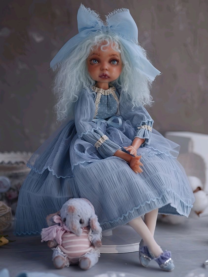 Мальвина купить в интернет-магазине Ярмарка Мастеров по цене 20000 ...