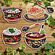  Русская кухня, коллекция, Магниты, Ростов-на-Дону,  Фото №1