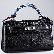 Сумки и аксессуары handmade. Livemaster - original item Women`s bag made of genuine crocodile leather IMA0814B1. Handmade.