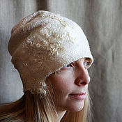 Аксессуары handmade. Livemaster - original item Felted Swan Princess Hat. Handmade.