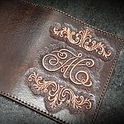 Канцелярские товары handmade. Livemaster - original item Passport cover personalized leather passport cover with monogrammed. Handmade.