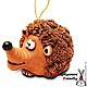 hedgehog Sebastian, a ceramic bell. the hedgehog out of clay. Bells. FunIdea. Online shopping on My Livemaster.  Фото №2