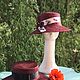 Заказать Шляпка Панама / Bucket hat. Lagutina Millinery. Ярмарка Мастеров. . Шляпы Фото №3