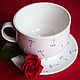 'Sea' mug of soup, hand made ceramics. Mugs and cups. JaneCeramics. Online shopping on My Livemaster.  Фото №2