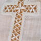 Order Baptismal shirt Vologda lace 214. flax&lace. Livemaster. . Baptismal shirts Фото №3