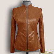 Одежда handmade. Livemaster - original item Asta jacket made of genuine leather/suede (any color). Handmade.