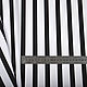 Fabric black and white stripe on the front, Fabric, Moscow,  Фото №1