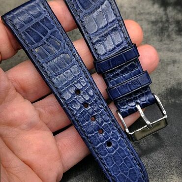 Украшения ручной работы. Ярмарка Мастеров - ручная работа Ремешок "Streamlined Croc". Handmade.