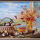 Картина "Лесной урожай", 60х80, холст на подрамнике, масло, Картины, Москва,  Фото №1