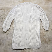 Одежда handmade. Livemaster - original item Copy of Wool knitted sweater with deer. Handmade.