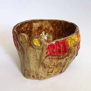 Посуда ручной работы. Ярмарка Мастеров - ручная работа Улитка и ее город. Handmade.