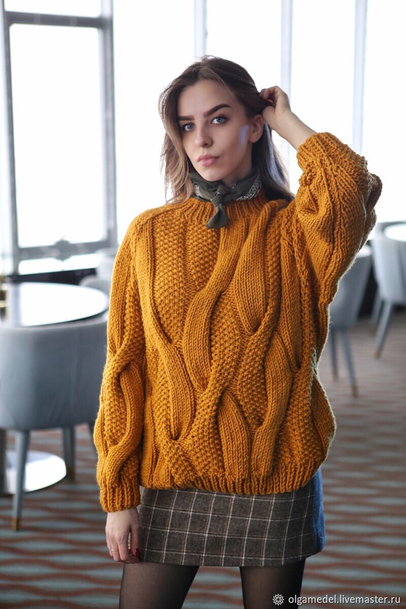 mustard color sweater