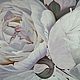 Картина маслом пионы Большая картина белые цветы пионы. Картины. Картины маслом. Регина Санникова. Ярмарка Мастеров.  Фото №5