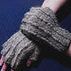 Men's knitted fingerless gloves Winds. Mitts. Warm Yarn. My Livemaster. Фото №5