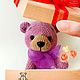 Soft toy Bear plush Bear knitted plush toy. Stuffed Toys. vyazunchiki-lz (vyazunchiki-lz). My Livemaster. Фото №5