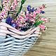 Декоративный зонтик. Корзины. Fashion Wicker. Ярмарка Мастеров.  Фото №5