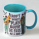 Mug 'don't worry'. Mugs and cups. Crowhouse. Online shopping on My Livemaster.  Фото №2