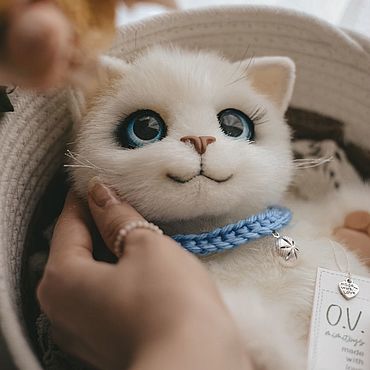Куклы и игрушки ручной работы. Ярмарка Мастеров - ручная работа Кошечка Алиса игрушка. Handmade.
