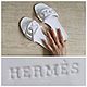Винтаж: Hermes шлепанцы из каучука, Обувь винтажная, Челябинск,  Фото №1