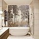 Мозаика в ванную комнату, панно из мозаики "Fairy Forest", Панно, Москва,  Фото №1