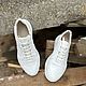 Кроссовки VALEO white. Кроссовки. SL shoes. Ярмарка Мастеров.  Фото №6
