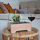 Order Bio fireplace table Grunge 'Natural beech'. Woodkamin - wood fireplaces. Livemaster. . Fireplaces Фото №3